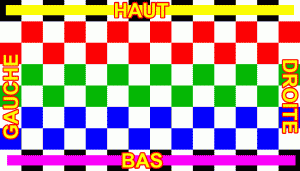 Echiquier couleur